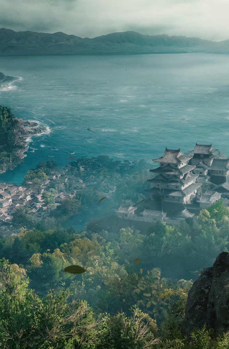 Yasuke looks over the newest region being added to Assassin's Creed Shadows
